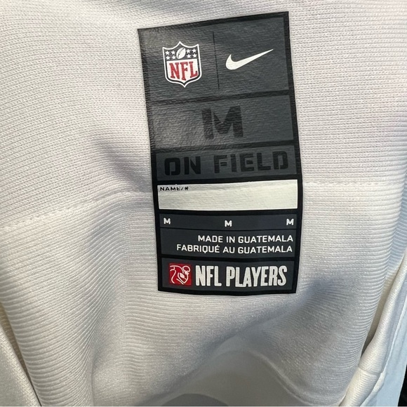 Nike NFL Andrew Luck #12 Indianapolis Colts White & Blue Jersey - Picture 4 of 5